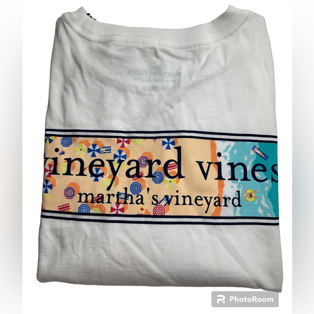 VINEYARD VINES MEN'S LONG SLEEVE POCKET TEE.SZ.L.NWT